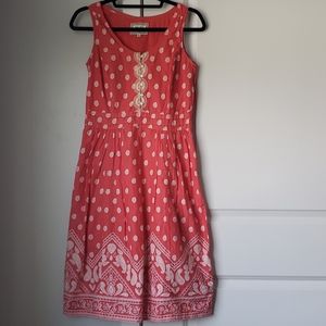 Noa Noa Washington Voile Sleeveless Midi  Dress